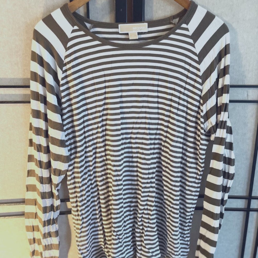Michael Kors simple striped top